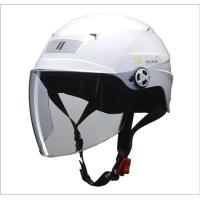 シールド付きハーフヘルメット ZORK（ゾーク）　ホワイト　大きめフリー(60-62cm未満)サイズ　ZORK WH リード工業 | カーパーツプラザ
