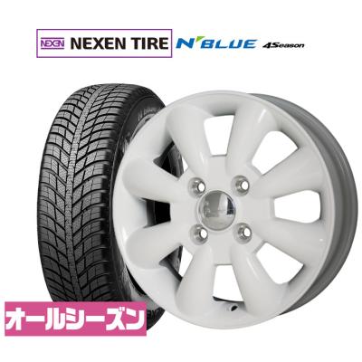 ララパーム13インチ タイヤセット（自動車用タイヤ、ホイール