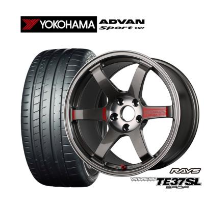 RAYS VOLKRACING TE37 TTA zn6/zc6 ホイール Installed on BRZ ZC6. RAYS VOLK RACING TE37 TTA PROGRESSIVE