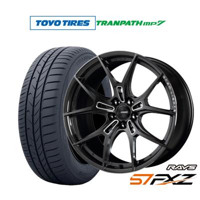 レイズグラムライツ57cr 18インチ（自動車 夏タイヤホイールセット