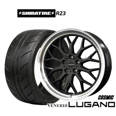 SHIBATIRE シバタイヤ R23 215/40/18 TW280 4本 SHIBATIRE R23 215