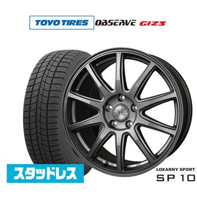 ロクサーニ　50 プリウス　17インチアルミ 215/45R17 楽天市場】プリウス 50系 215/45r17 ホイールセットの通販