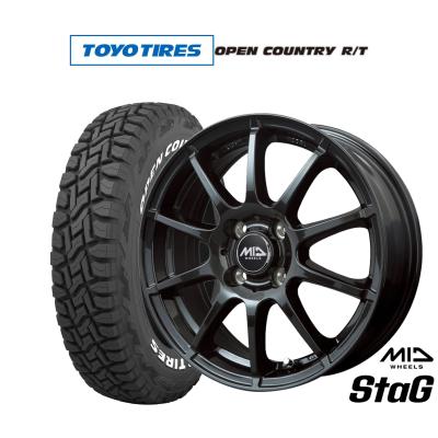 トーヨータイヤ オープンカントリーrt（自動車 夏タイヤホイールセット