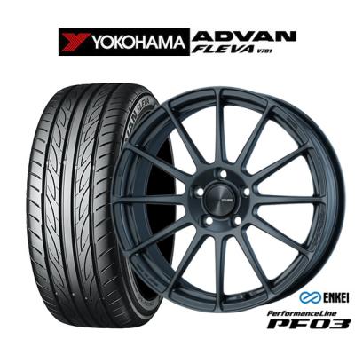 ヨコハマタイヤ アドバン 195 45 17（自動車 夏タイヤホイール