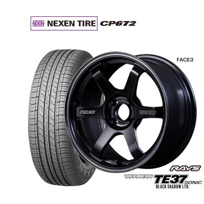 レイズte37 16インチ（自動車 夏タイヤホイールセット）｜タイヤ