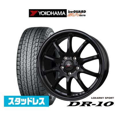 18インチ スタッドレスタイヤ 5本スポーク 中古 18インチ タイヤ&ホイール 4本セット 社外AW レクサスRX用