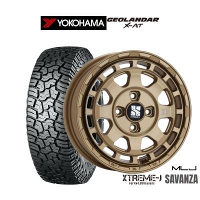 mlj エクストリームj 14インチ x-at（自動車 夏タイヤホイールセット 