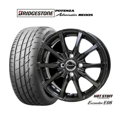 165 55r15 タイヤ（HOT STUFF／自動車 夏タイヤホイールセット