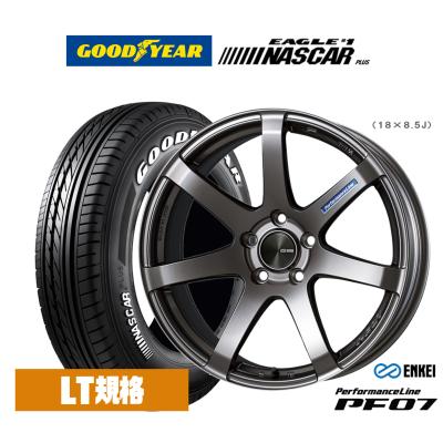グッドイヤー ナスカー 17インチ（自動車 夏タイヤホイールセット