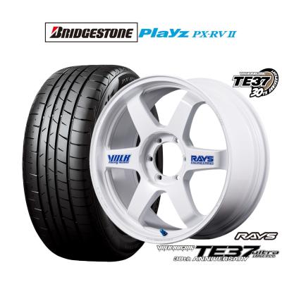 レイズ TE37 18インチ ハイエース（色：ホワイト系）の商品一覧 通販