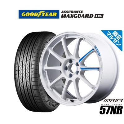 レイズグラムライツ57cr 18インチ（自動車 夏タイヤホイールセット