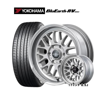 レイズ ホムラ 17インチ（色：シルバー系）の商品一覧 通販 - Yahoo