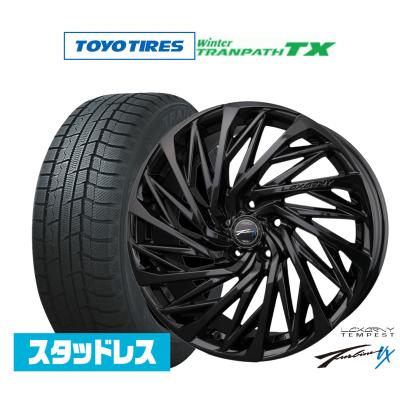 235/55r19 4本 スタッドレス（自動車 冬タイヤ、ホイールセット