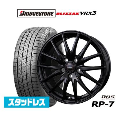 BRIDGESTONE 自動車 冬タイヤ、ホイールセット（リム径（ホイール