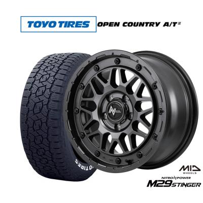 NITRO POWER M29 オープンカントリーA/T 18インチ ブラック ナイトロパワー M29 スティンガー 商品一覧 - カーポートマルゼン