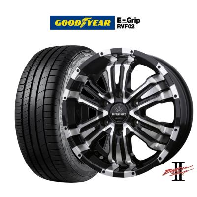 ロクサーニバトルシップ2ハイエース（自動車 夏タイヤホイールセット