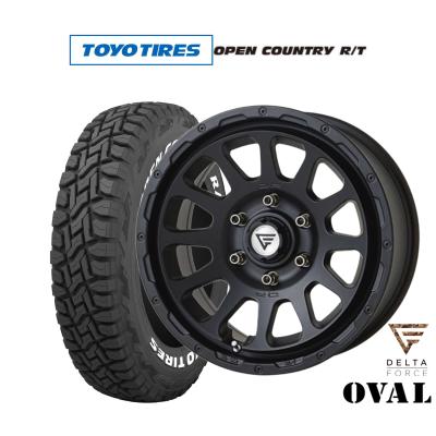 OPEN COUNTRY R/T タイヤDELTA FORCEホイールセット オープンカントリーrtホイールセット（DELTA FORCE／自動車） | 車