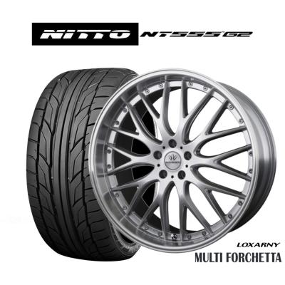 ロクサーニマルチフォルケッタ　21インチ 楽天市場】新品 サマータイヤ ホイール4本セットBADX ロクサーニ