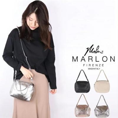 新品未使用✨marlon Firenze マーロンフィレンツェ　本革 MARLON FIRENZE マーロンフィレンツェ ミニトートバッグ 本革
