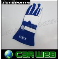 FET SPORT (FET スポーツ) 3Dレーシンググローブ カラー:ブルー/ホワイト サイズ:M 【代金引換不可商品】 | カーウェブ 2号店
