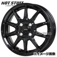 G.speed G05 (Gスピード G-05) 13インチ 4.0J PCD:100 穴数:4 inset:45 メタリックブラック HOT STUFF [ホイール1本単位] | カーウェブ 2号店