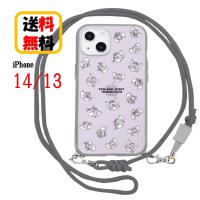 トムとジェリー iPhone 14 13 スマホケース IIIIfit Loop イーフィット ループ TMJ-174B 総柄 iPhoneケース 耐衝撃ケース クリアケース キャラクター | Case-Buy-Case