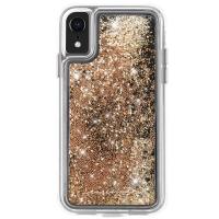 Case-Mate iPhoneXR キラキラのラメが流れるケース ゴールド Waterfall-Gold | Case-Mate Japan