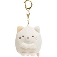 すみっコぐらし スーパーもーちもちぶらさげぬいぐるみ ねこ | キャラクター雑貨　ラフラフ