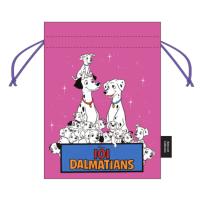 101匹わんちゃん 巾着 カレンダーアートB 738345 レトロアートコレクション Disney ディズニー サンスター文具 | キャラクター雑貨　ラフラフ