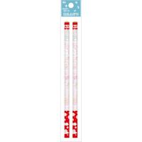 すみっコぐらし 赤鉛筆2本 PH19302 ハッピースクール | キャラクター雑貨　ラフラフ