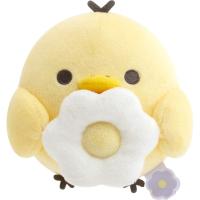 リラックマ ぬいぐるみ キイロイトリ BASIC RILAKKUMA Flower ベーシック フラワー 花 | キャラクター雑貨　ラフラフ