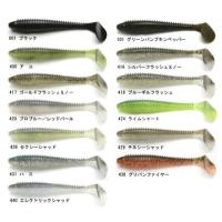 【ネコポス対象品】ケイテック　スイングインパクト　ファット３．３　００１　ブラック ワーム | 釣具のキャスティング ヤフー店