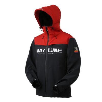 オレンジブルー MZFW-876 mazume ウインドカットジャケット ダブルトーン 3L インクブラック×スカーレット / 防寒着 防寒ウェア ジャケット オレンジブルー 防寒服アウター MZFW-876 mazume ウインドカット