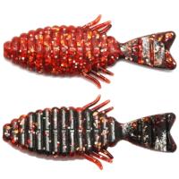 【ネコポス対象品】レインズ 根魚フラット 2インチ #440 ブラック赤レンジャー ワーム(qh) | 釣具のキャスティング ヤフー店