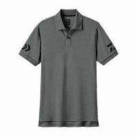 ダイワ ウェア DE-7906 半袖ポロシャツ ガンメタル×ブラック Mサイズ(qh) | 釣具のキャスティング ヤフー店