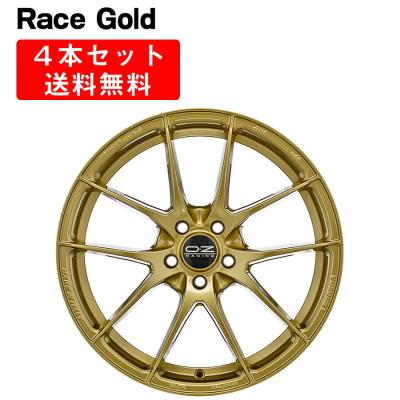 17インチ アルミホイール 4本セット 5穴（色：ゴールド系）の