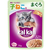 カルカン パウチ 12か月までの子ねこ用 まぐろ入り キャットフード まぐろ 70グラム×16袋 (まとめ買い) | CBA’sストア