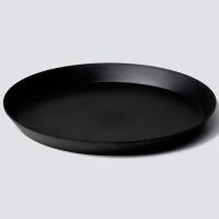 食器 ideaco イデアコ ウスモノ プレート24 大皿 ワンプレート皿 メインディッシュ皿 パスタ皿 テーブルウェア おしゃれ 正規品 ブラック | クラシモノ CDF