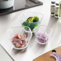 調理ボウル tower タワー 電子レンジ対応洗いやすい下ごしらえボウル SML3点セット キッチンボウル 耐熱ボウル 山崎実業 正規品 10128 クリア | クラシモノ CDF