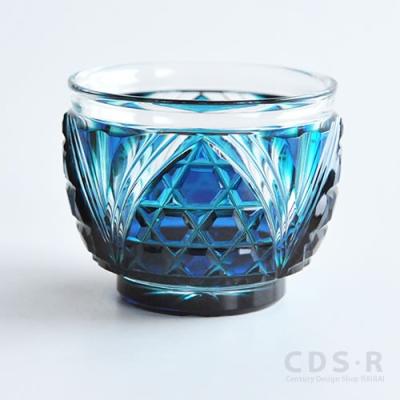 島津薩摩切子  色被せガラス  ワイングラス 島津薩摩切子】 創作 冷酒グラス cut01島津紫×紅セット – ㈱島津