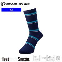 PEARLiZUMi パールイズミ 42 ヒートテックセンサー ウィンター ソックス 4 ネービー メンズ サイクルソックス 靴下 スポーツソックス | Cycleroad
