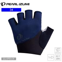 PEARLiZUMi パールイズミ 34 メガ グローブ 15.ネービー サイクルハーフグローブ 自転車 | Cycleroad