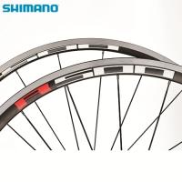 shimano シマノ WH-R501-A エアロスポーク ブラック フロント (EWHR501AFCBYL) | Cycleroad