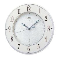 掛け時計　セイコーエンブレム　壁掛け時計　SEIKO電波時計　HS524W | インテリア雑貨セシセラ ヤフー店