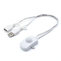USB人感センサー (ホワイト) USENS-WH - LEDライトの自動点灯に最適！ネコポス対応 | セレクティアショップ