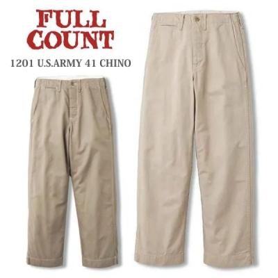 FULLCOUNT メンズチノパンツ（インチ：34インチ）｜ボトムス、パンツ