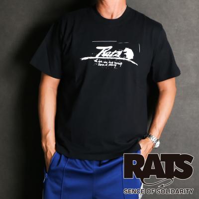 RATS メンズ半袖Tシャツ、カットソー(色:ブラック系)の商品 RATS メンズ半袖Tシャツ、カットソー(色:ブラック系)の商品