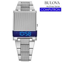 ブローバ BULOVA 腕時計 メンズ デジタル時計 LEDデジタル アーカイブシリーズ コンピュートロン Computron シルバー 96C139 | C’estjoli