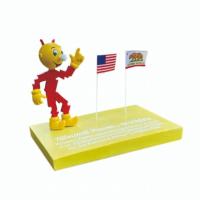 レディキロワット　FEPC 　KILOWATT POWER　Statue with FLAG　アメリカ雑貨 アメ雑 アメリカン雑貨 | ちゃんぷ