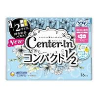 センターイン　コンパクト1/2　ホワイトソープの香り　羽根つき　特に多い昼用　16枚 | くすりのチャンピオン